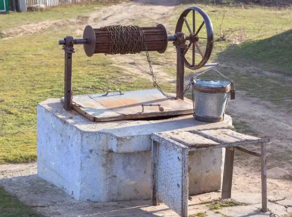Examples of Pulleys 2 Water well with pulley
