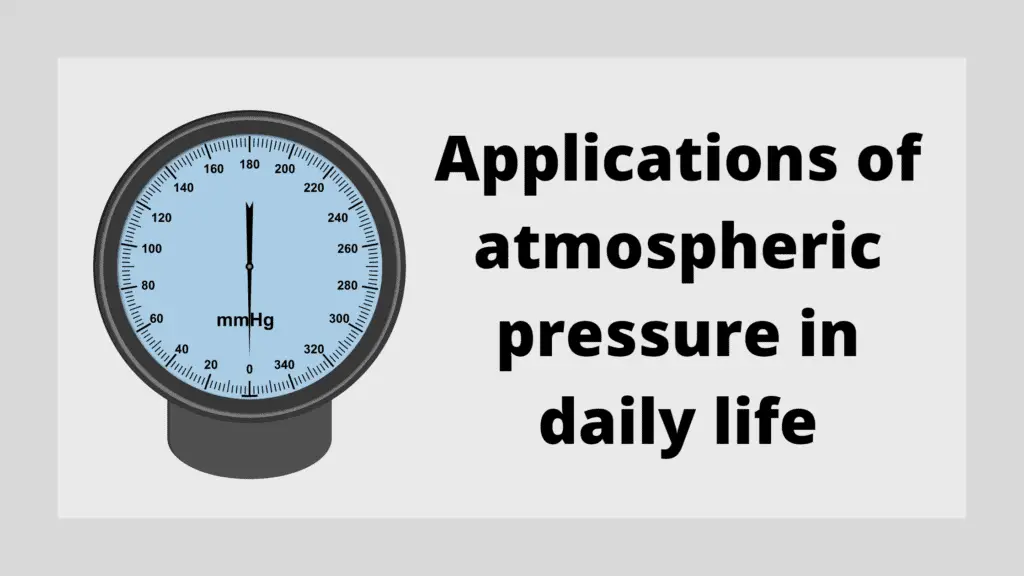 Applications of atmospheric pressure in daily life blog banner